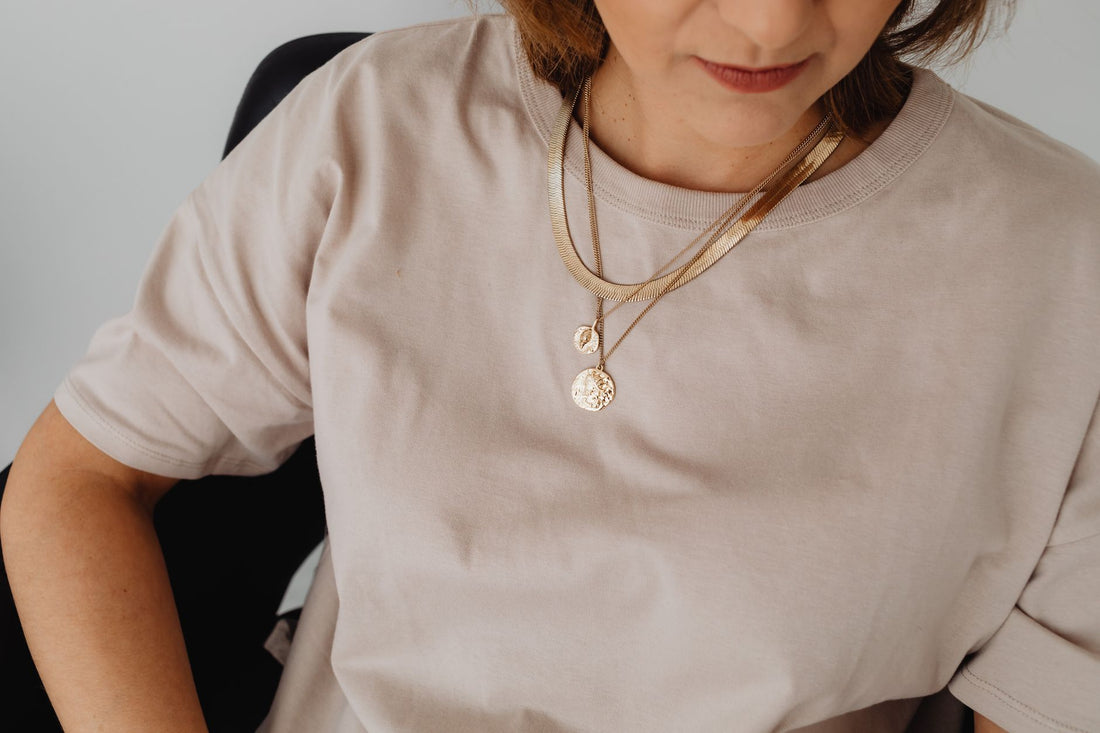 How to Style a Layered Gold Necklace, Every Day of the Week