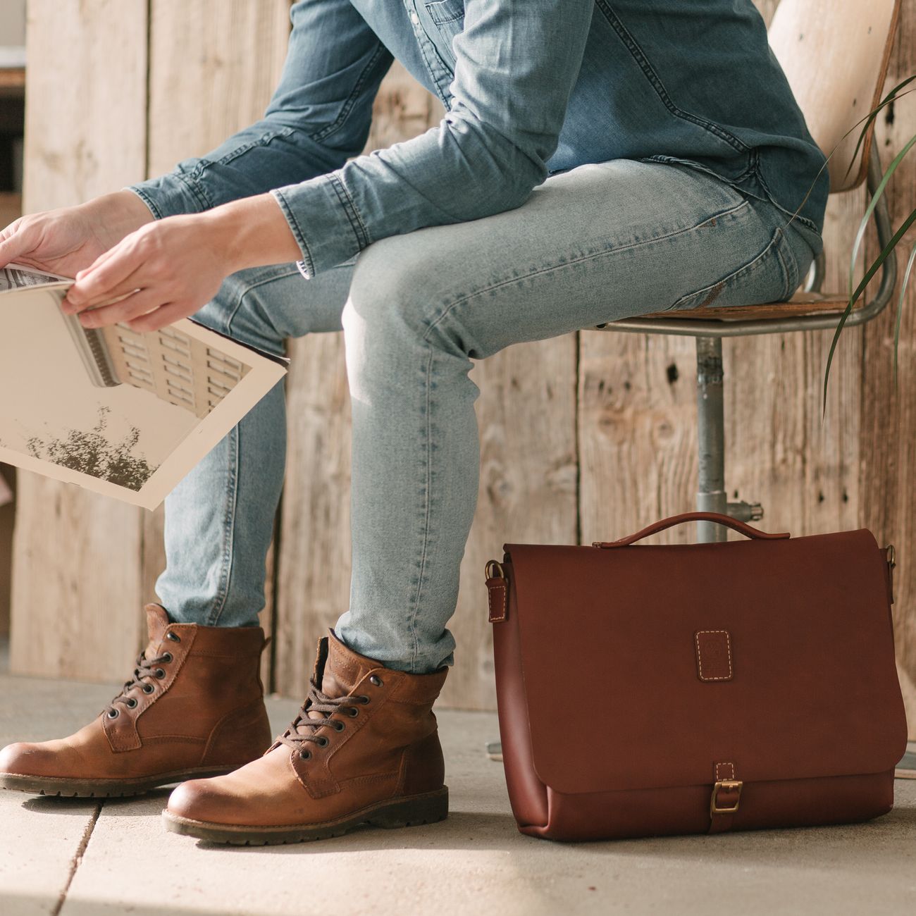 Leather Briefcase